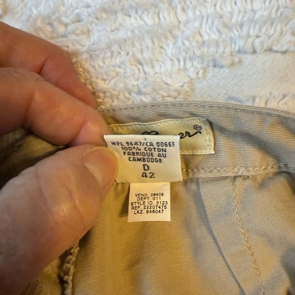 Eddie Bauer Tan Women's Shorts size 12 with pockets A18 - Picture 6 of 8